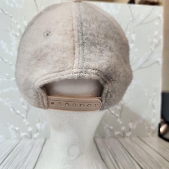 Smartwool Patchwork Almond Cream Wool Blend Ball Snap Back Cap Women's OS - Picture 10 of 12